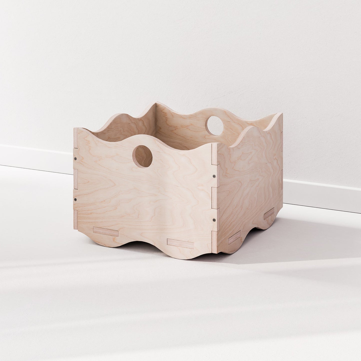 modulare Holz Box zum stapeln