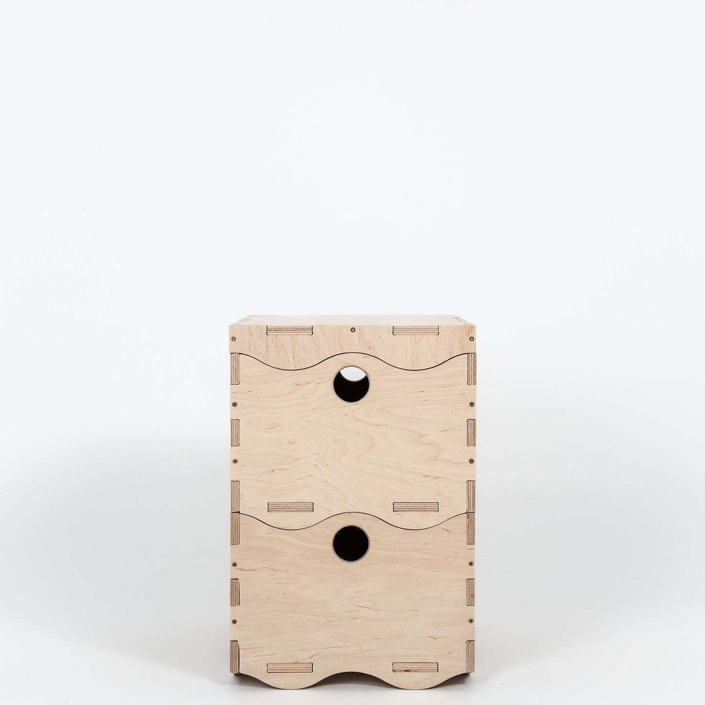 2 modulare Holzboxen + 1 Deckel