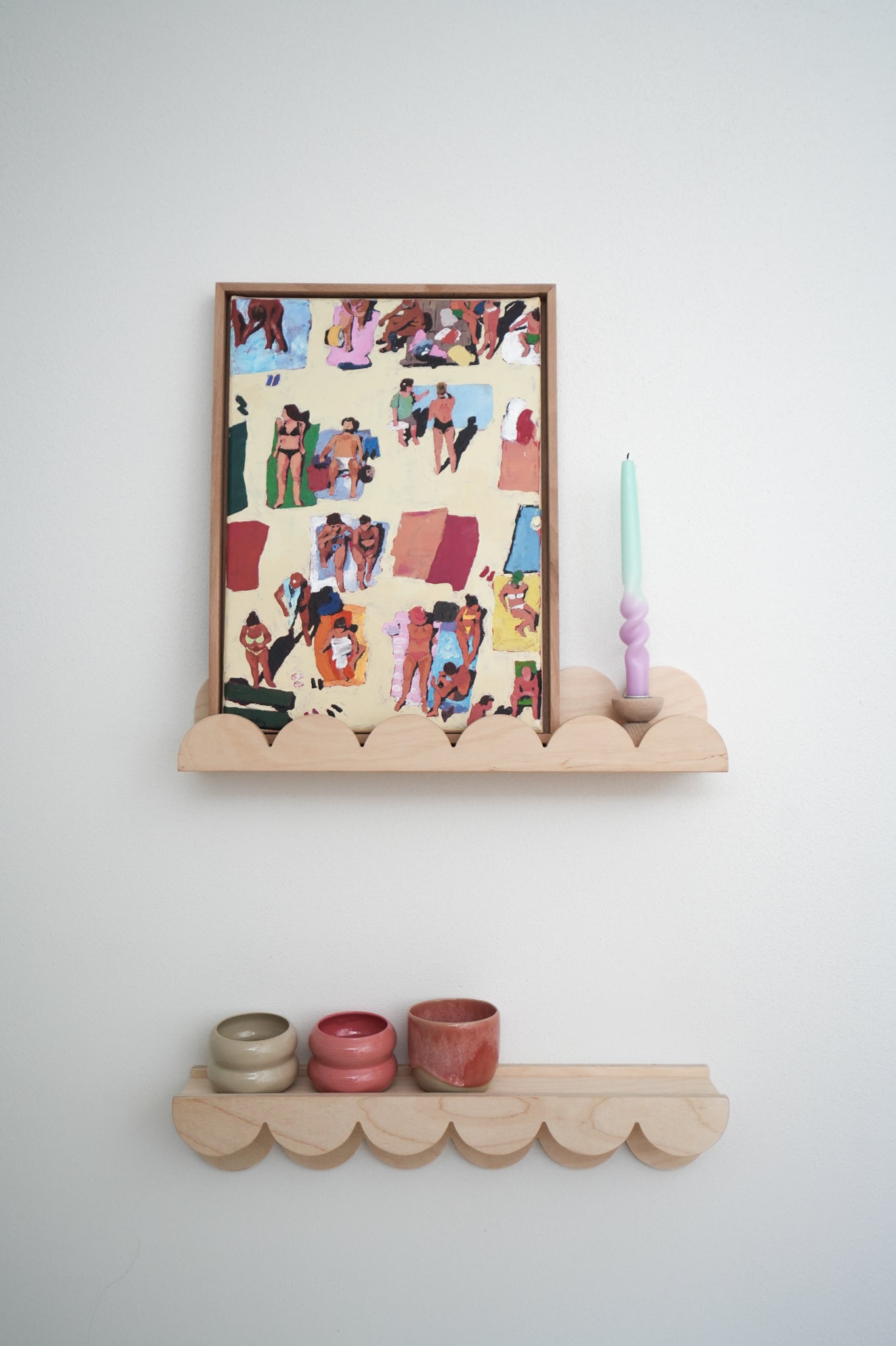DIY stackable wooden box - construction instructions + sewing pattern