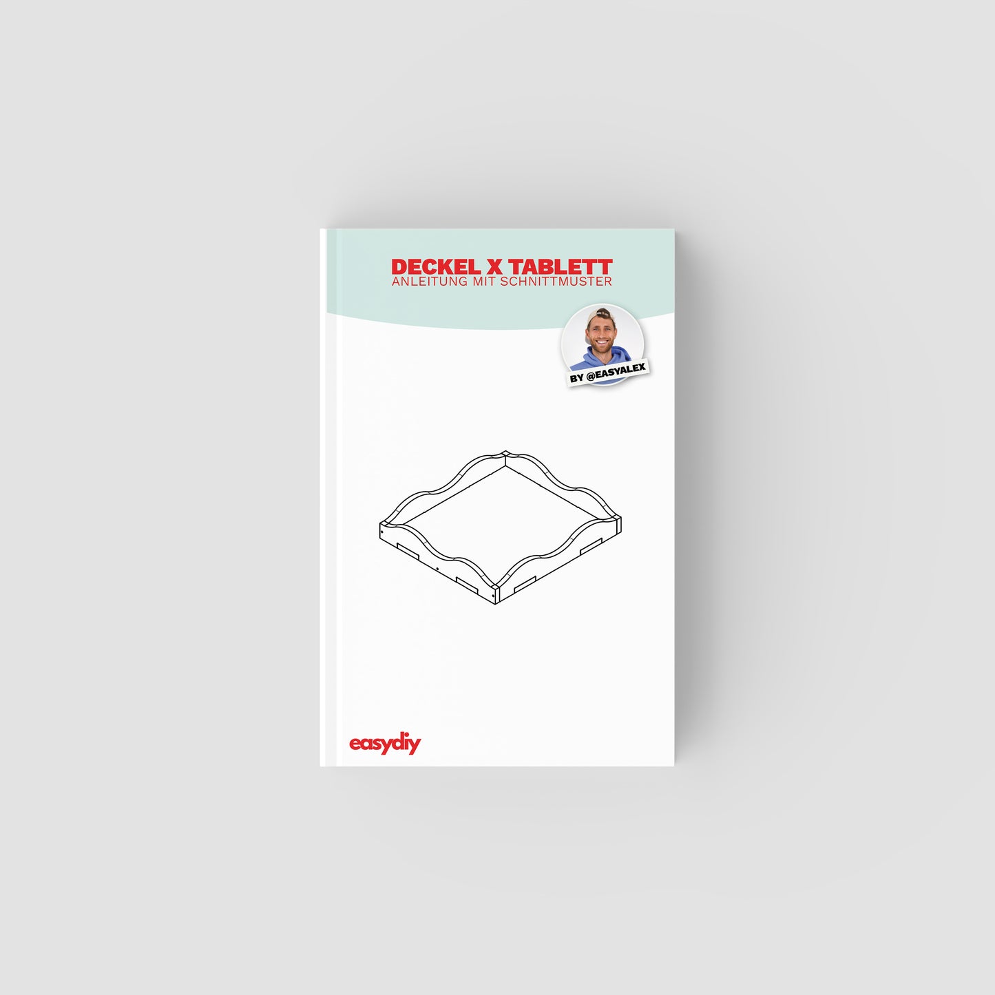 DIY Deckel/Tablett für stapelbare Box - Bauanleitung + Schnittmuster