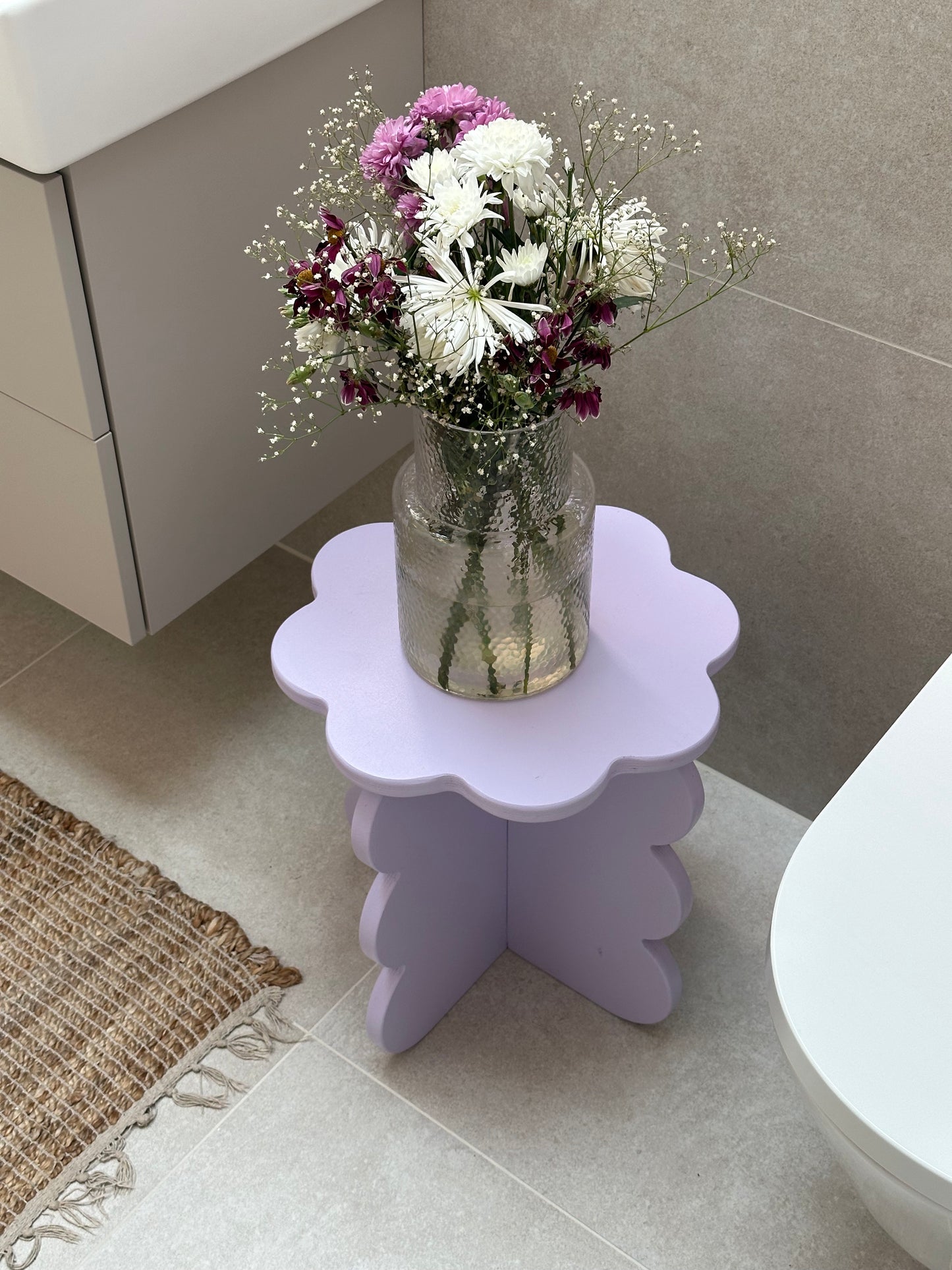 wavy Hocker/Beistelltisch aus Holz - Bauanleitung + Schnittmuster