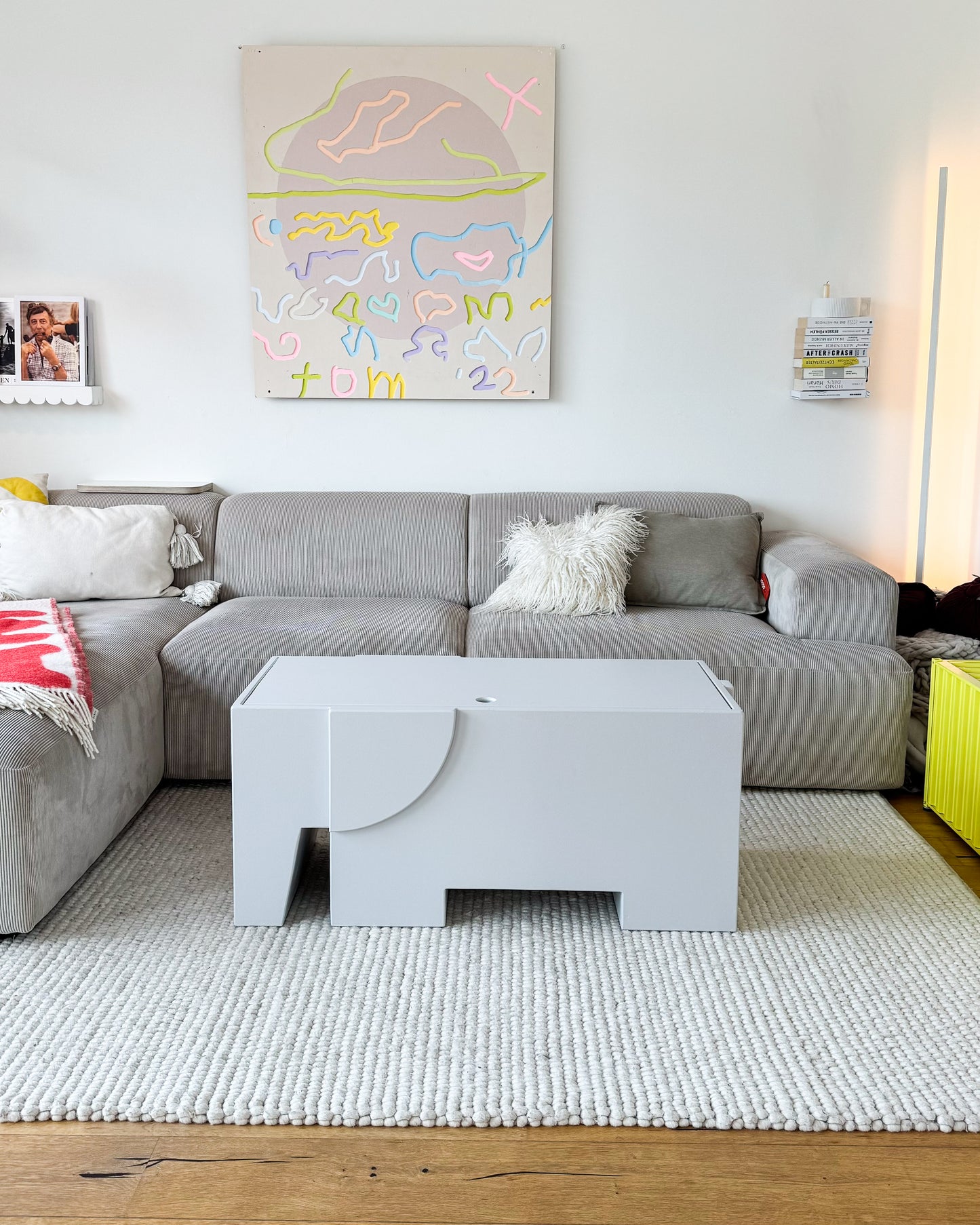 DIY Elefanten Sitzkiste - Bauanleitung + Schnittmuster