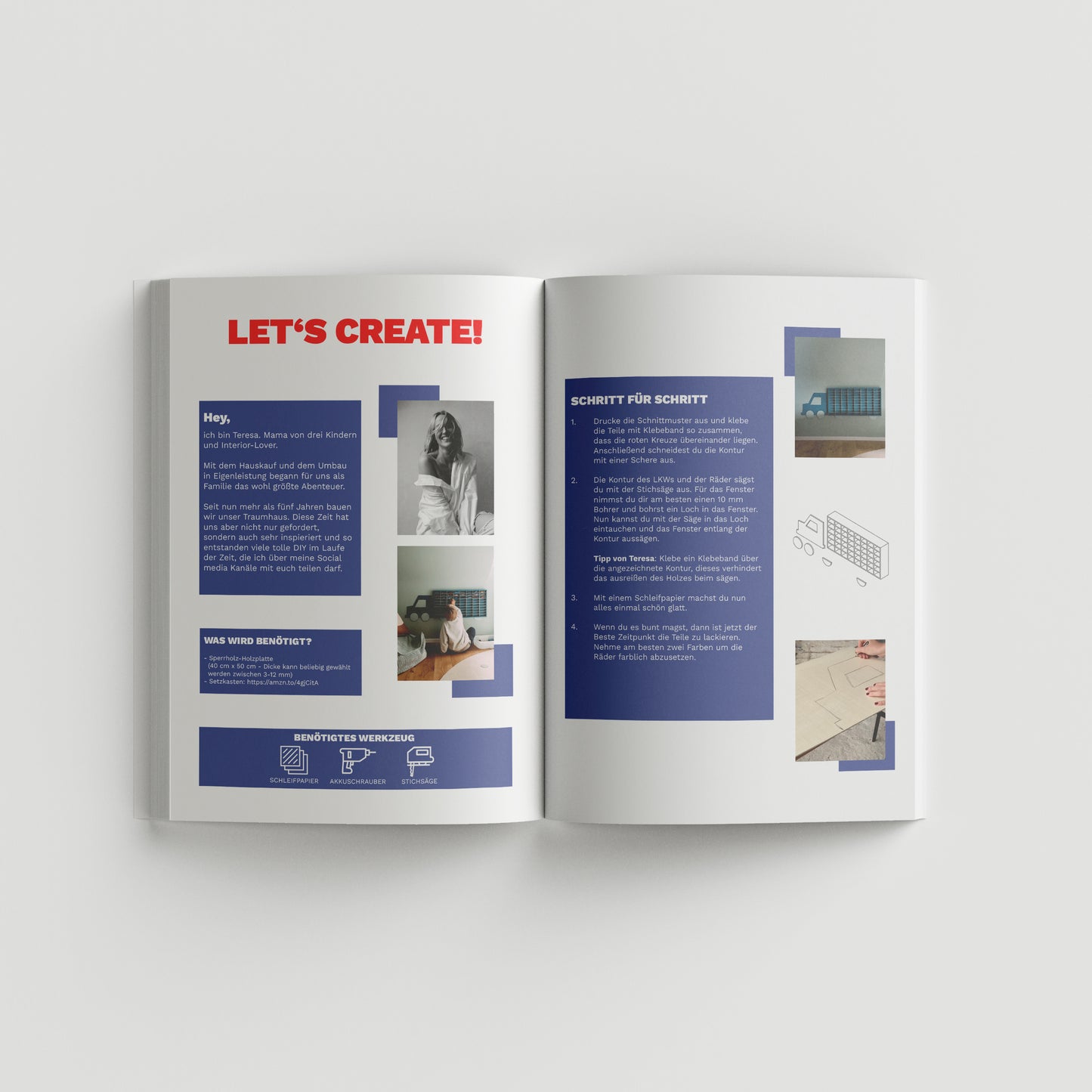 DIY LKW Setzkasten Schnittmuster + Bauanleitung