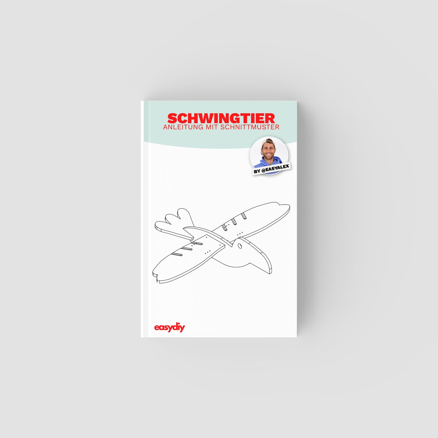 DIY Tukan Schwingtier Bauanleitung + Schnittmuster