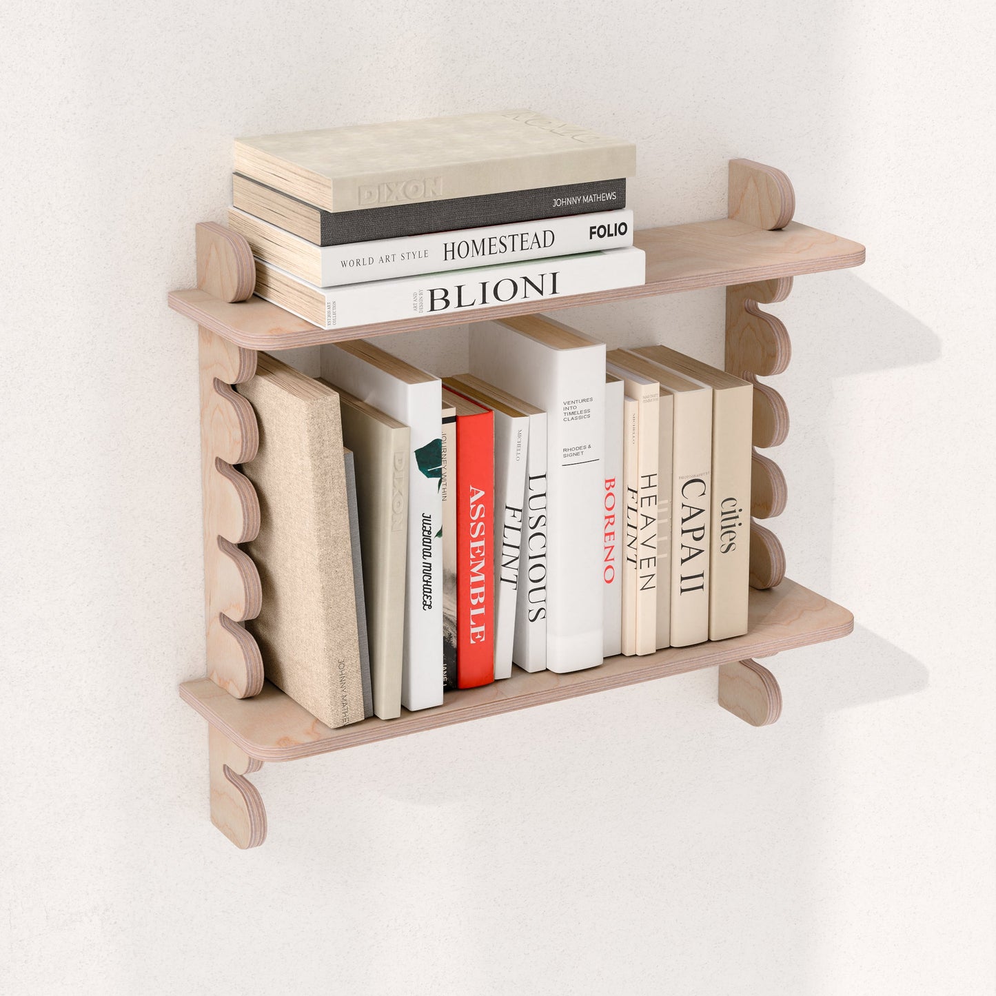 zusätzliches Regalbrett für modulares Holzregal