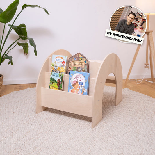 modular wooden box for stacking