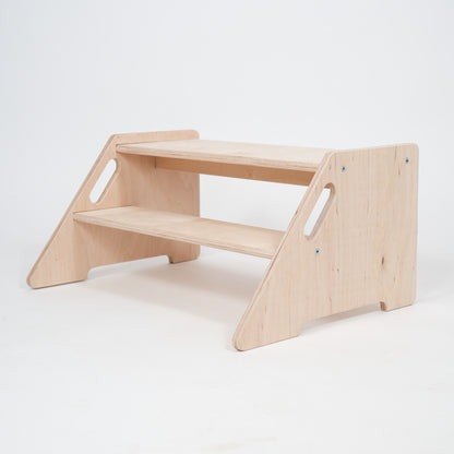 Geschwister Hocker aus Multiplex Holz von Pinepins