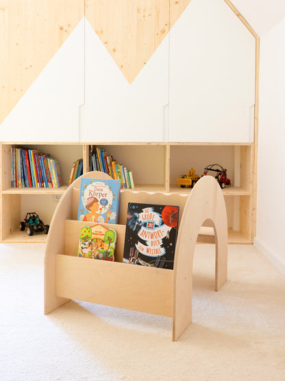 modular wooden box for stacking
