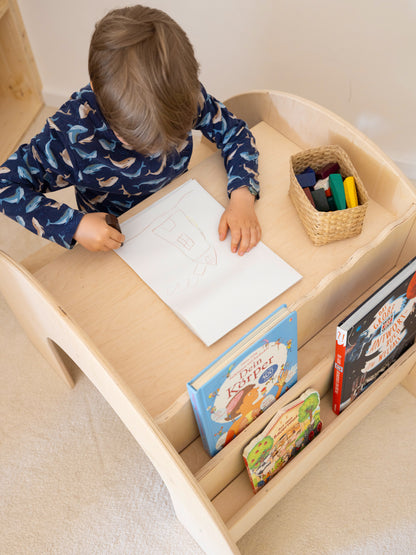 modular wooden box for stacking
